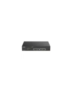 Switch D-Link DGS-1100-10MPV2 10 Puertos/ RJ-45 Gigabit 10/100/1000 PoE/ SFP