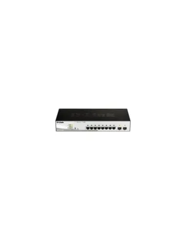 Switch Gestionado D-Link DGS-1210-08P/ 8 Puertos/ RJ45 10/100/1000/ SFP/ PoE