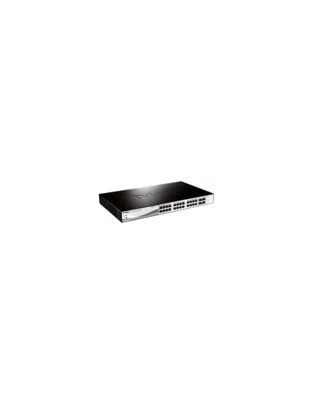 Switch D-Link DGS-1210-28P 28 Puertos RJ45/ 10/100/1000/ SFT/ PoE