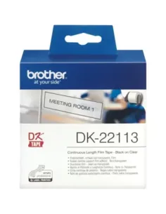 Etiquetas papel precortada brother dk22113 62mm