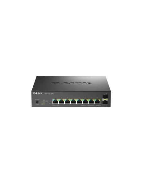 D-Link DMS-1250-10SPL/E Switch 8xMG PoE 2xSFP+ L2