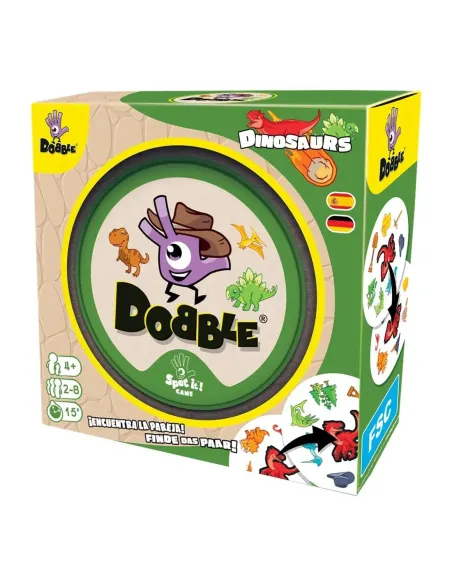 Juego de mesa dobble dinosaurios