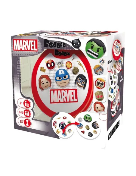 Juego de mesa dobble marvel emoji