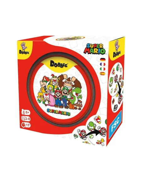 Juego de mesa dobble super mario edad recomendada 7 años