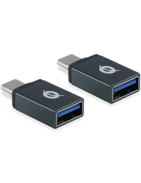 Kit adaptadores conceptronic usb tipo c 3.1 macho a usb a 3.1 hembra otg 5gb - s pack 2 unidades