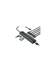 Adaptador conceptronic usb tipo c 9 en 1 hdmi -  usb - c -  pd -  usb 3.0 -  sd -  micro sd -  rj45