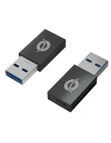 Kit adaptadores conceptronic usb 3.0 a usb tipo c macho - hembra 2 unidades
