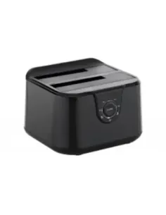 Base dock discos sata conceptronic 2 bahias 2.5 pulgadas -  3.5 pulgadas - usb tipo c - sata - funcion clonacion