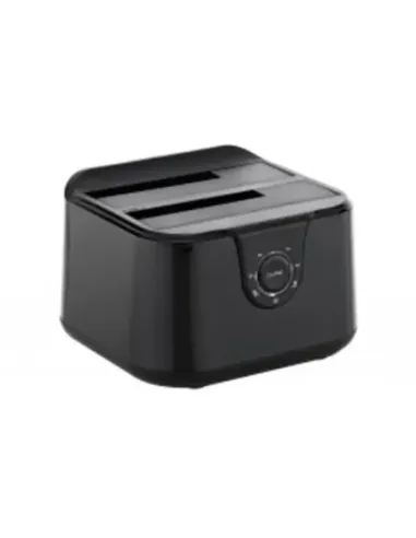 Base dock discos sata conceptronic 2 bahias 2.5 pulgadas -  3.5 pulgadas - usb tipo c - sata - funcion clonacion