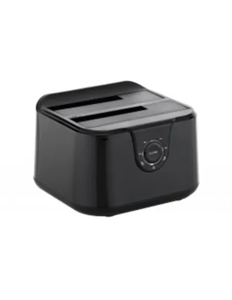 Base dock discos sata conceptronic 2 bahias 2.5 pulgadas -  3.5 pulgadas - usb tipo c - sata - funcion clonacion