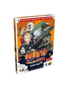 Juego de mesa naruto ninja arena sensei pack edad recomendada 10 años (ingles)