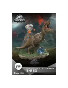 Figura beast kingdom dstage jurassic world el reino caido t - rex