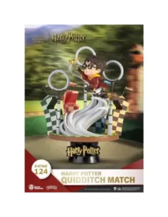 Figura beast kingdom dstage harry potter partido de quidditch