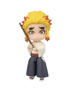 Figura tamashii nations demon slayer kimetsu no yaiba senjuro rengoku figuarts mini
