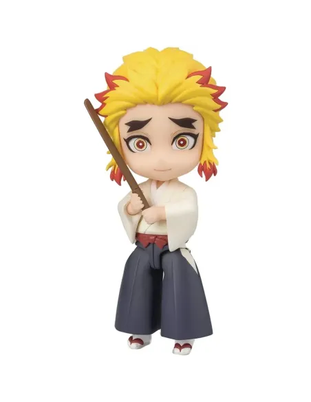 Figura tamashii nations demon slayer kimetsu no yaiba senjuro rengoku figuarts mini