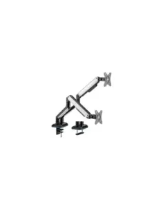 Soporte Gaming para 2 Monitores Aisens DT32TSR-297/ hasta 9kg/ con Iluminación RGB