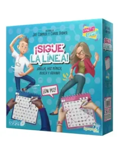 Juego de mesa ¡sigue la linea! pegi 10
