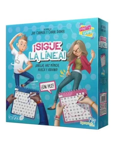 Juego de mesa ¡sigue la linea! pegi 10