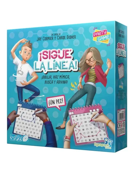 Juego de mesa ¡sigue la linea! pegi 10