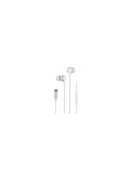 Auriculares Intrauditivos Daewoo DW2016/ con Micrófono/ USB Tipo-C/ Blancos