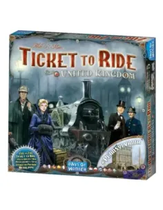 Juego de mesa ¡aventureros al tren! reino unido pegi 8