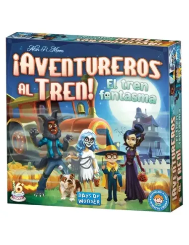 Juego de mesa ¡aventureros al tren! el tren fantasma pegi 6