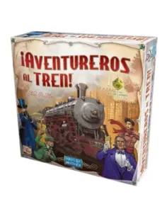 Juego de mesa aventureros al tren pegi 8