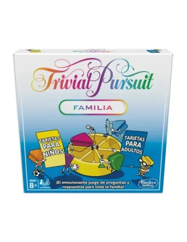 Juego de mesa trivial edición familia -  español