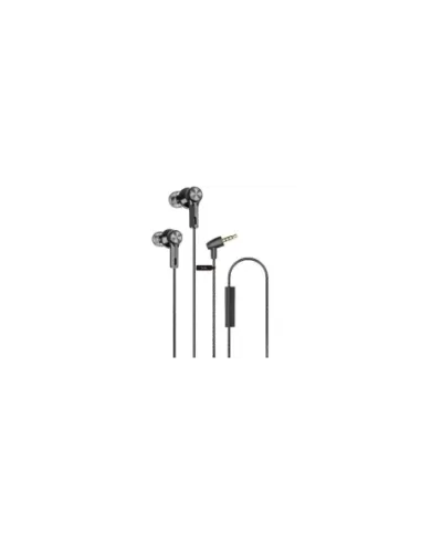 Auriculares Intrauditivos Qubo EB-100/ con Micrófono/ Jack 3.5/ Grises