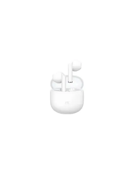 Auriculares Bluetooth ZTE Buds 2 con estuche de carga/ Autonomía 5h/ Blancos