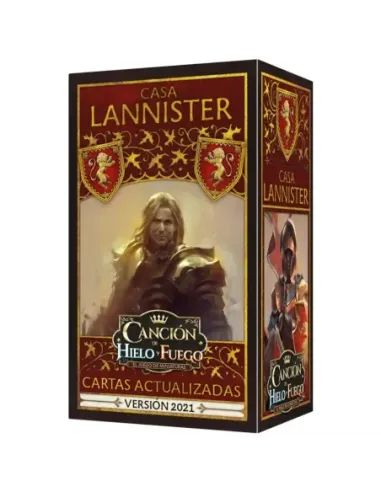Juego de mesa cancion de hielo y fuego: pack de faccion lannister pegi 14