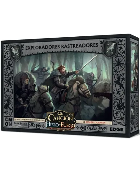 Juego de mesa asmodee cancion de hielo y fuego: exploradores rastreadores pegi 14