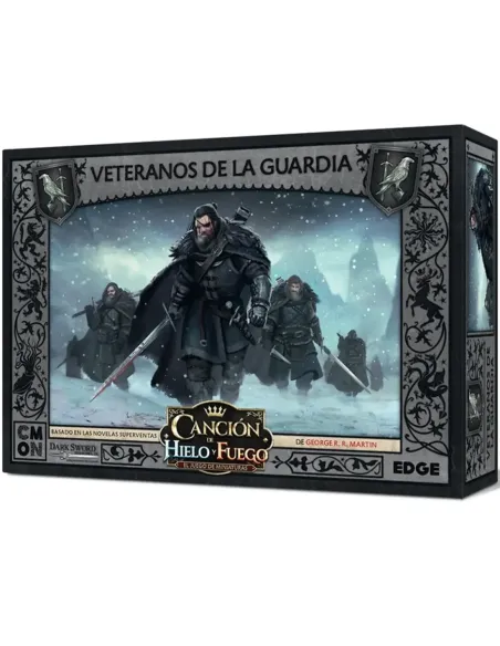 Juego de mesa asmodee cancion de hielo y fuego: veteranos de la guardia pegi 14