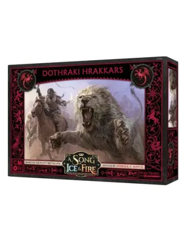 Juego de mesa cancion de hielo y fuego: dothraki hrakkars pegi 14