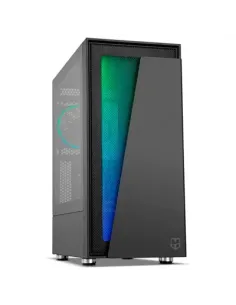 Caja ordenador gaming nox hummer blaster atx usb 2.0 usb 3.2 negra argb