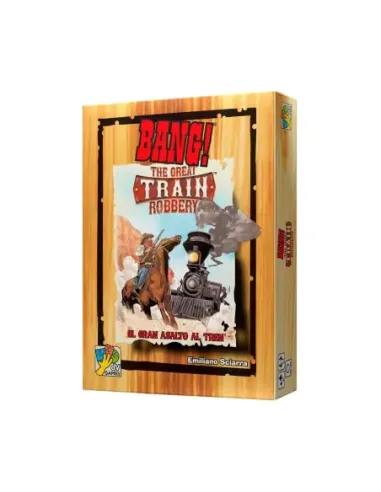 Juego de mesa bang! el gran asalto al tren
