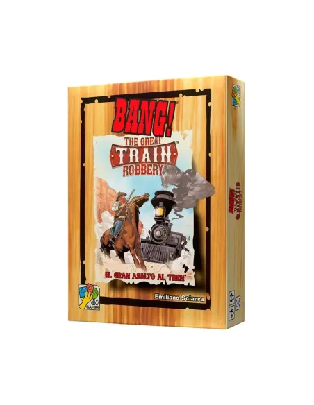 Juego de mesa bang! el gran asalto al tren