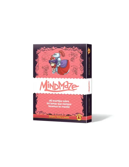 Juego de mesa mind maze: dinero fama y poder pegi 14