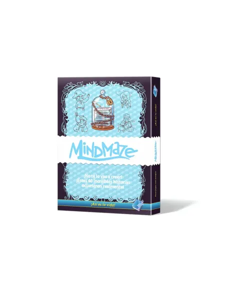 Juego de mesa mind maze: ¡asi es la vida! pegi 14