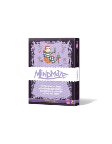 Juego de mesa mind maze: cosas raras 2 pegi 14