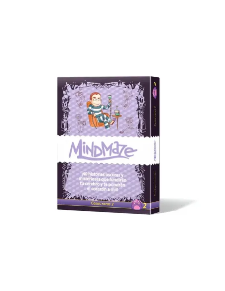 Juego de mesa mind maze: cosas raras 2 pegi 14