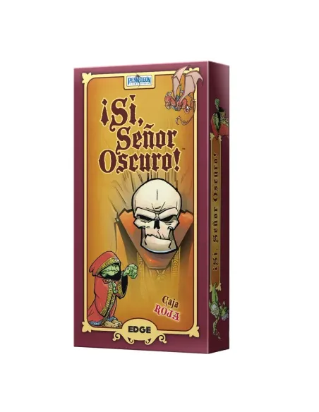 Juego de mesa ¡si señor oscuro! caja roja pegi 8