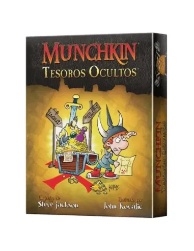 Juego de mesa munchkin tesoros ocultos pegi 10