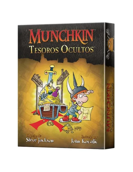 Juego de mesa munchkin tesoros ocultos pegi 10