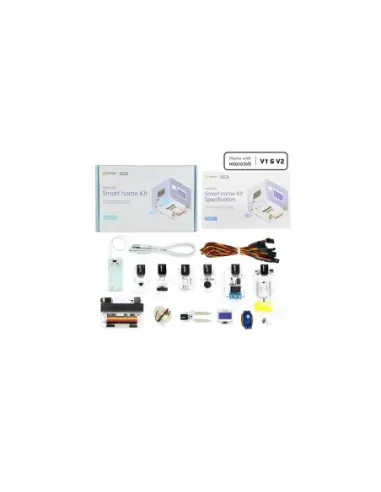 Kit de sensores inteligentes micro:bit casa inteligente - smart home kit - sin placa