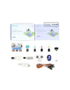 Kit de sensores inteligentes micro:bit ciudad inteligente - smart city kit - sin placa
