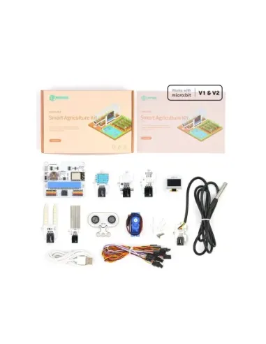 Kit de sensores inteligentes micro:bit agricultura inteligente - smart agriculture kit - sin placa