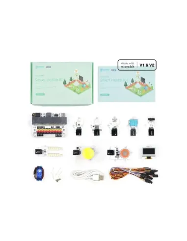 Kit de sensores inteligentes micro:bit salud inteligente - smart health kit - sin placa