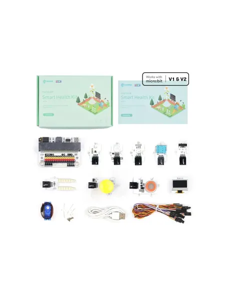 Kit de sensores inteligentes micro:bit salud inteligente - smart health kit - sin placa