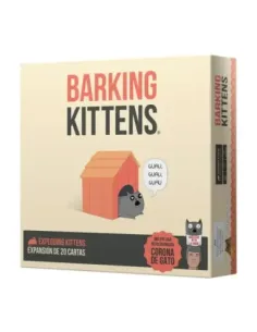 Juego de mesa asmodee barking kittens pegi 7
